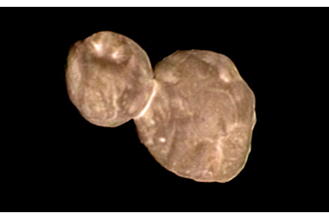 Ultima Thule looks red to the human eye