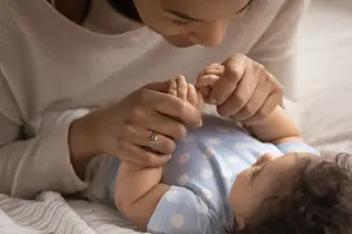 mother with baby