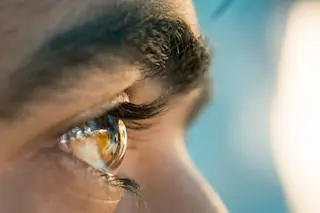 Focused stare