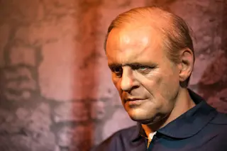 creepy Anthony Hopkins, Hannibal Lecter - Shutterstock