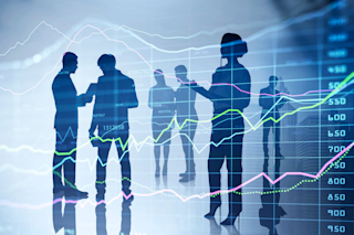 Investment banking illustration