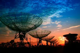 radio telescope