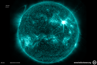 Solar Flare on March 30, 2022