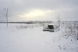 Mass grave of Jewish Holocaust victims south of Rohatyn city center 9