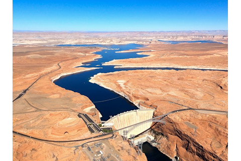 Glen Canyon Dam and Lake Powell