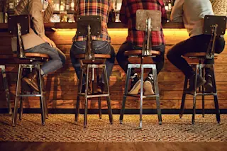 Friends at Bar -Shutterstock 