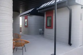3D printed house