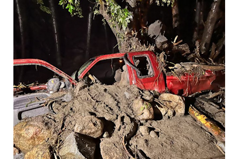 McKinney Fire Mud Flow