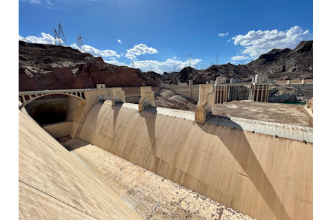 Hoover Dam Spillway