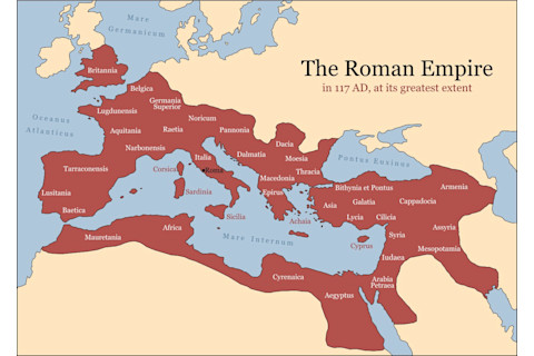 Roman Map