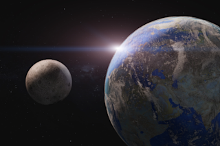 Earth and Moon