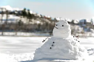 Melting Snowman