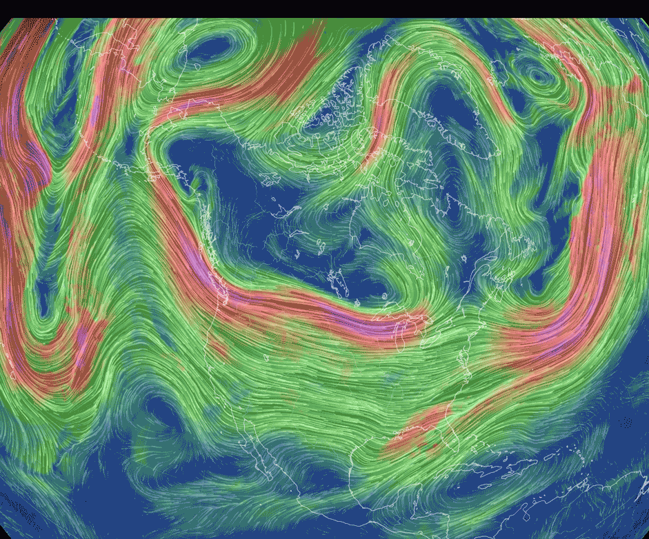 Jet Stream Animation
