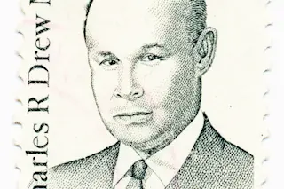 Dr. Charles Drew Stamp