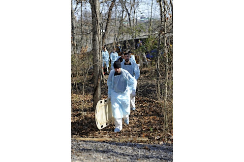 transporting-body to grave