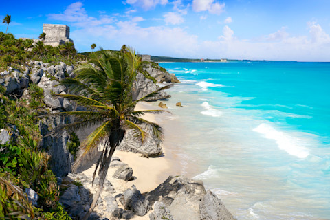Tulum coast view
