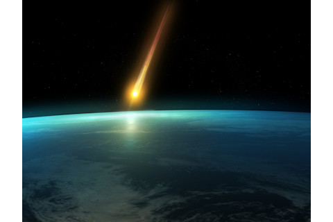 meteor impact on Earth