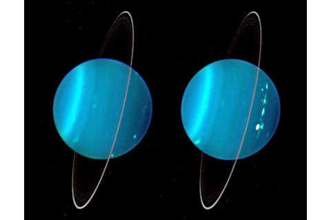Keck Telescope views of Uranus