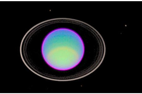 Hubble Image of Uranus Atmosphere