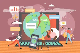 Misinformation graphic