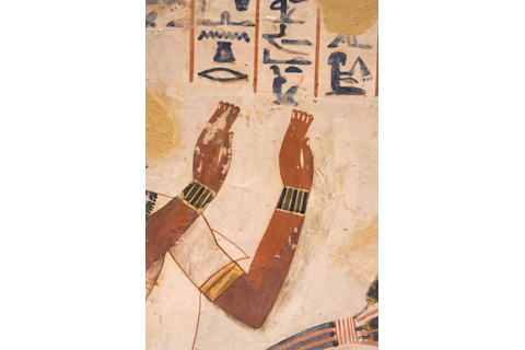 Egypt arm painting
