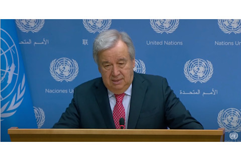 U.N. Secretary-General António Guterres