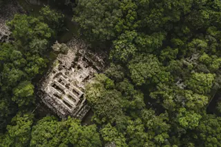 Ancient Maya Pyramid