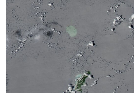 Ruby Seamount Eruption