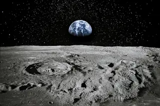Studying footprints on the moon is a component of space archaeology