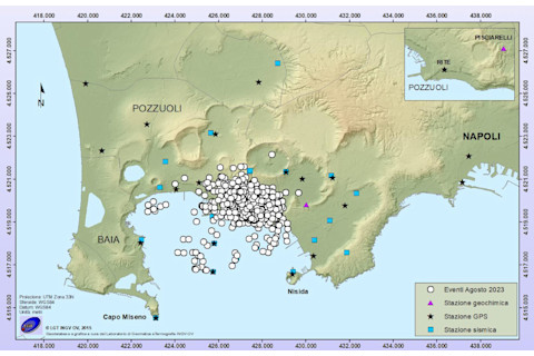 Earthquakes at the Campi Flegrei