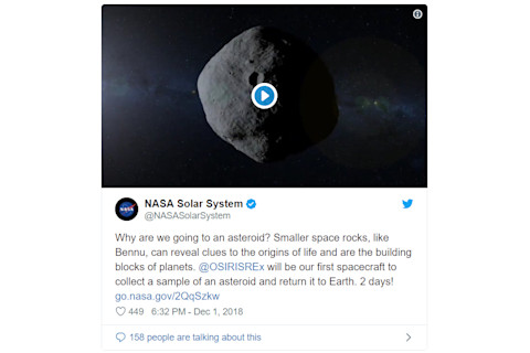 smaller space rocks