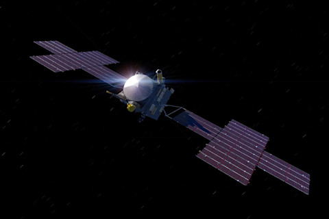 The psyche spacecraft illustration