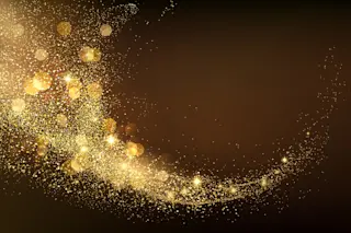 gold-shimmery-wave-design