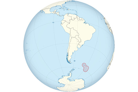 Sound Sandwich Islands Map