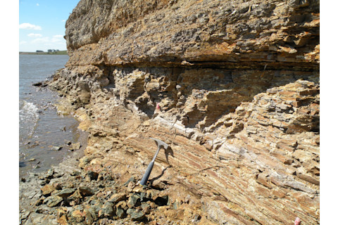 outcrop in El Baron Ranch