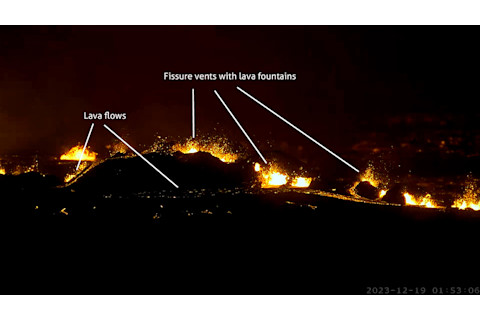 Iceland Eruption December 19, 2023