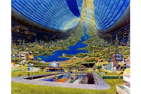 toroidal space colony - NASA