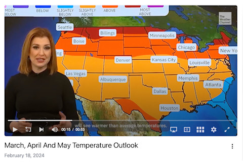 Weather Channel Spring Outlook