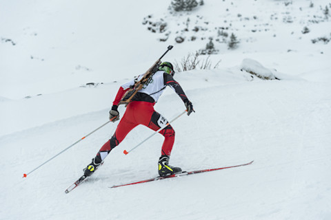 biathlon skier