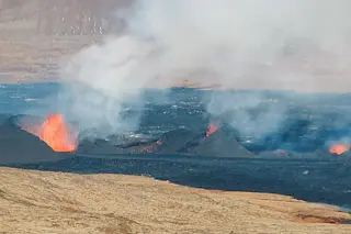 Eruption Vents in Iceland