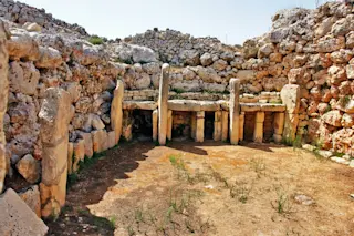 Ġgantija megalithic temple 