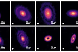 Until recently, protoplanetary disks were believed to be smooth, pancake-like objects. 