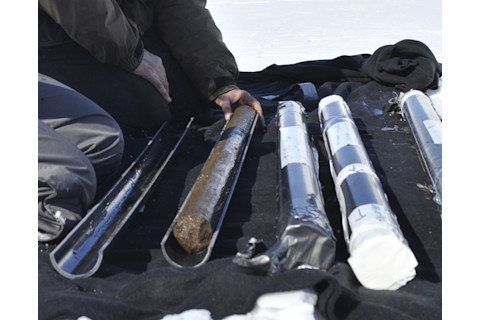 Sediment Cores from Lake Hill - Jessica Marshall