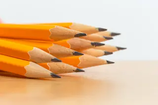 Pile of pencils