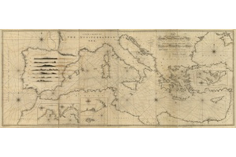 1797 portolan chart - Library of Congress