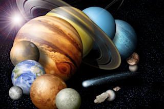 planets superimposed on each other