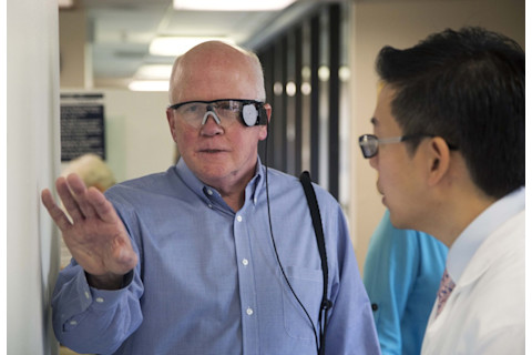 Duke Eye Center surgeon Paul Hahn