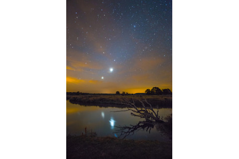Venus and Jupiter Conjunction