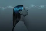 dopamine going through woman's brain