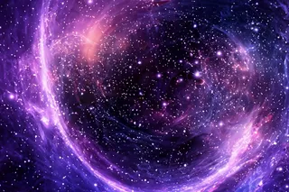 Is dark matter real? Swirls of cosmic light show dark matter in between 